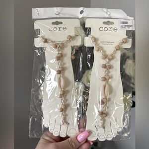 Summer Women's Beach Barefoot Sandal Anklet Foot Chain Toe Ring Ankle Bracelet